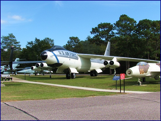 b-47 military bomber from the
 united states air force