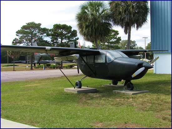 o-2 observation and FAC
 control airplane for the united states air force