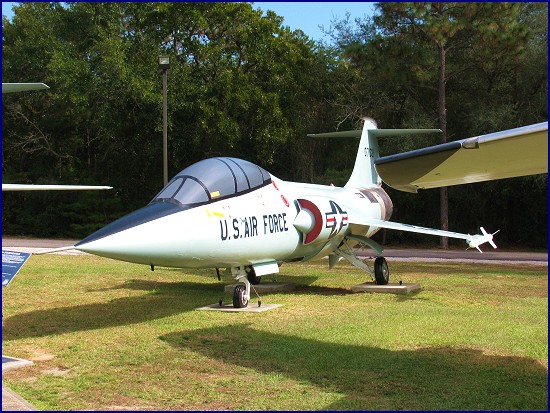 air force museum photos,
 f-104 strafighter